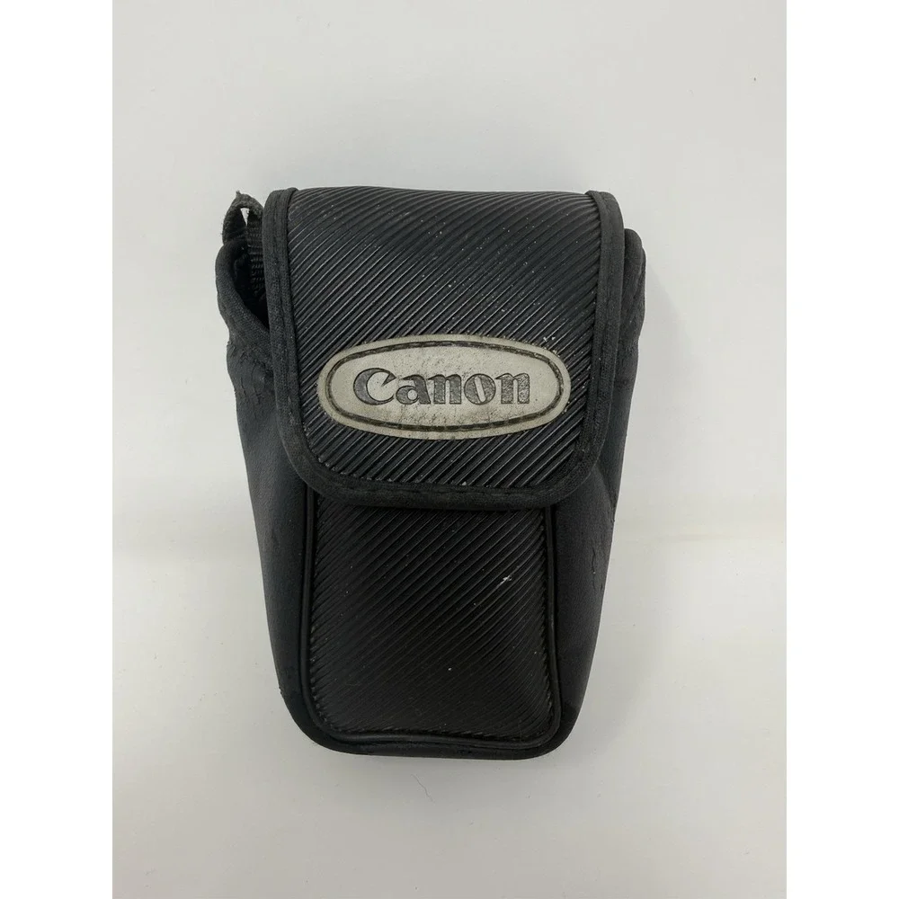 Canon Sure Shot Telemax Date 35mm Film Camera Tested Working New Battery & Case.